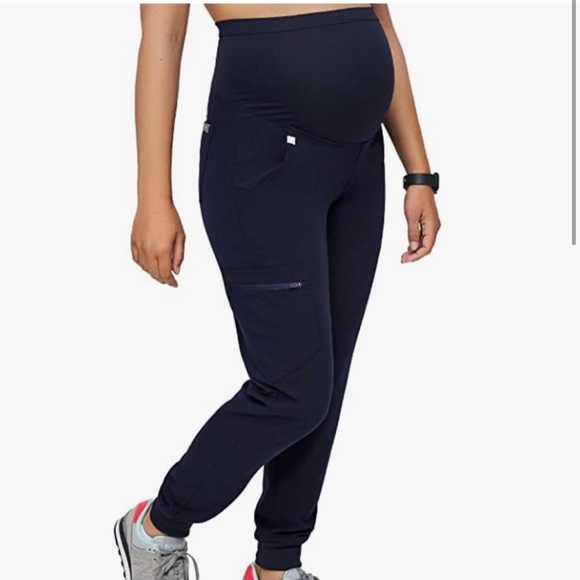 Figs Pants & Jumpsuits Figs Maternity Zamora Jogger Scrub Pants Navy Blue Large Poshmark